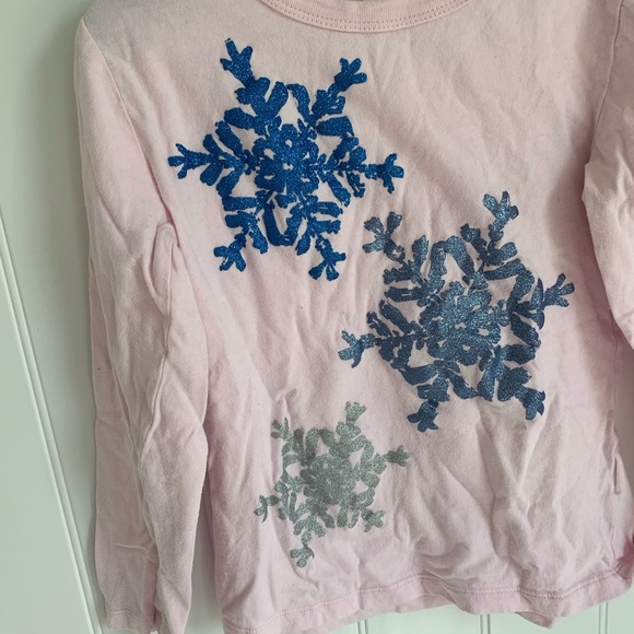 🌸 Crewcuts Glitter Snowflake Long Sleeve - Picture 2 of 4